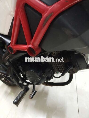 Honda Ducati Monster Trắng Xe côn tay
