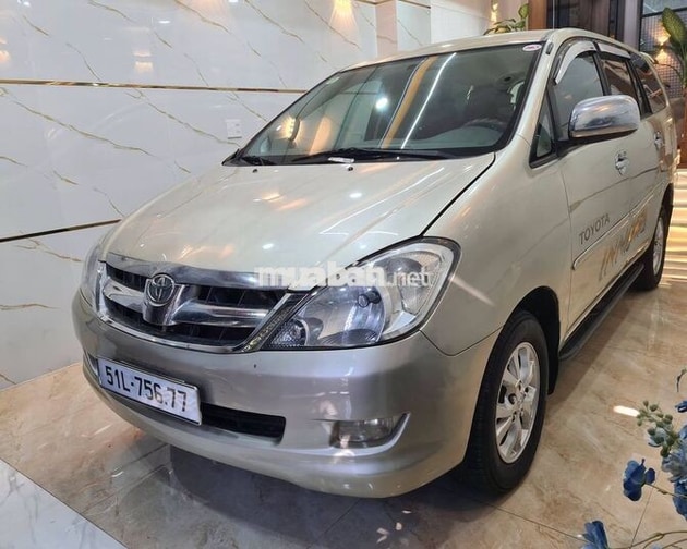 TOYOTA INNOVA G 2006 SỐ SÀN 8 CHỖ 2 DÀN LẠNH