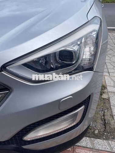 Hyundai Santafe 2013 Xăng Bạc Nhập khẩu