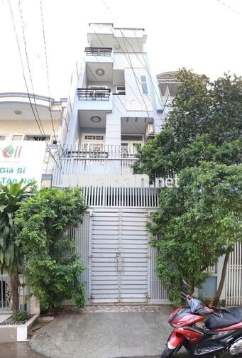Cho thuê nhà nguyên căn 1 trệt 3 lầu, sân thượng, sân phơi, 4 pn 