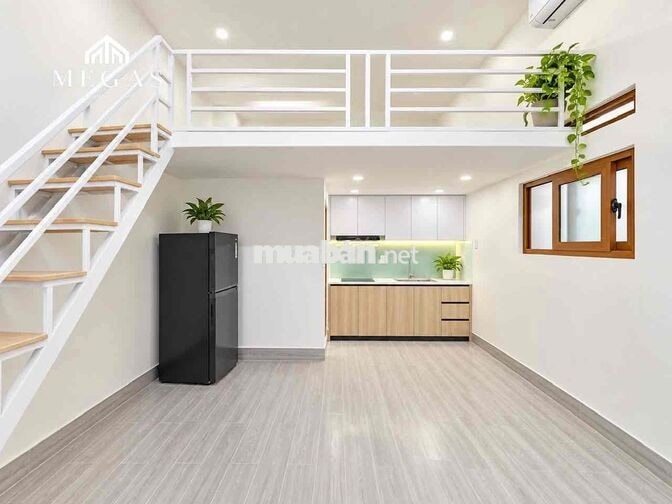 CĂN HỘ CÓ GÁC - CỬA SỔ THOÁNG - 35M2 - NGAY CHỢ LẠC QUANG