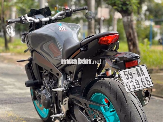 Yamaha MT09 2022 Xám 1.100km, có giao lưu xe.