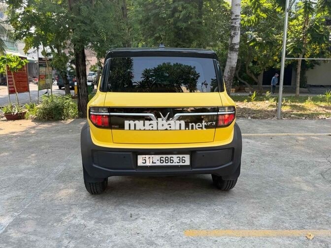 VinFast VF3 2024 Vàng 6000 km thuê pin