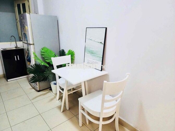 Studio ban công tại Điện Biên Phủ Q3 Vòng Xoay Dân Chủ, Chung cư Hà Đô