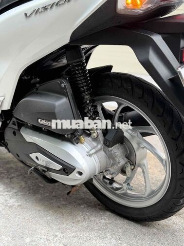 Honda Vision 2024 Trắng Đen Khoá Smartkey