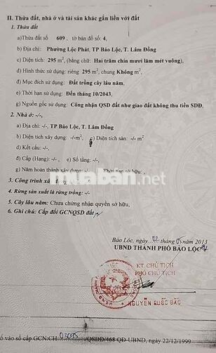 Cần tiền bán gấp lô đất mặt tiền đường Lý Thường Kiệt