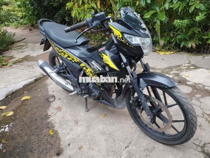 Suzuki Raider Fi Đen vàng Xe côn tay