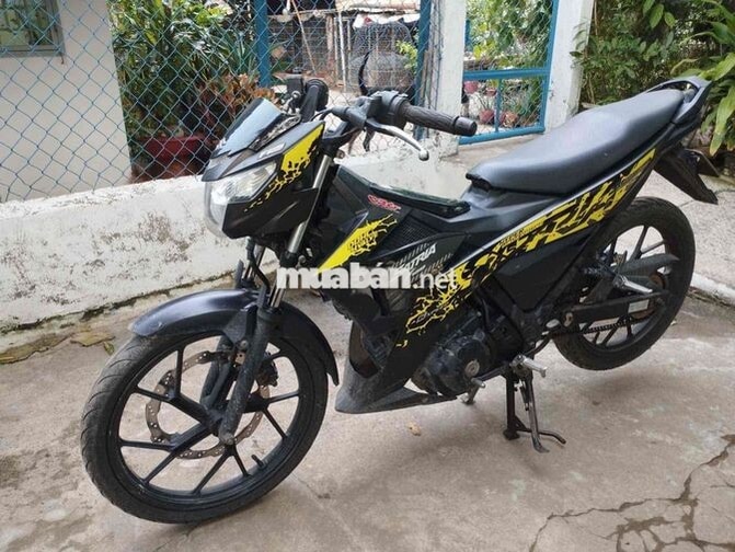 Suzuki Raider Fi Đen vàng Xe côn tay