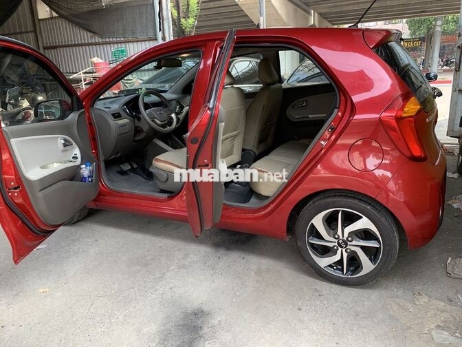 Kia Morning 2019 Tự động 10 vạn km Đỏ