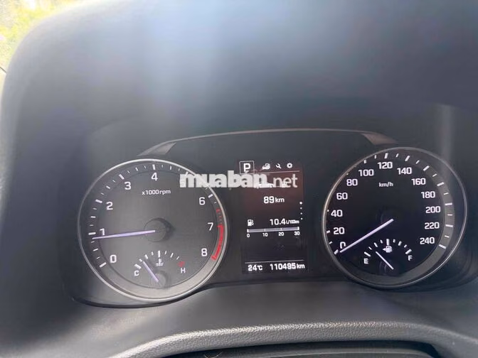 Hyundai Elantra GLS Tự động 11 vạn Xám