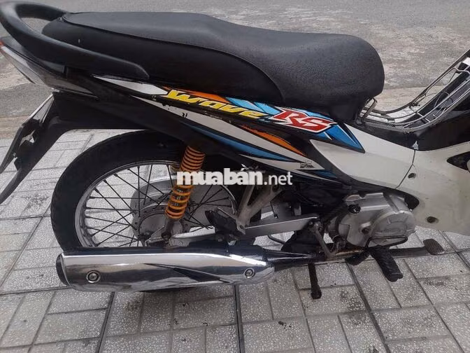 Honda Wave RS 110 2012 Xanh Trắng Đen bstp 