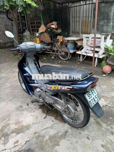 Suzuki Viva Xanh đen Xe số