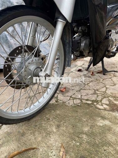 Wave 50cc HQ Bạc Đen