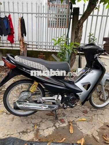 Wave 50cc HQ Bạc Đen