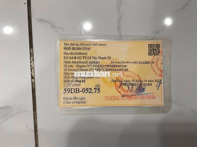 Detech Espero Classic 50cc Xanh trắng