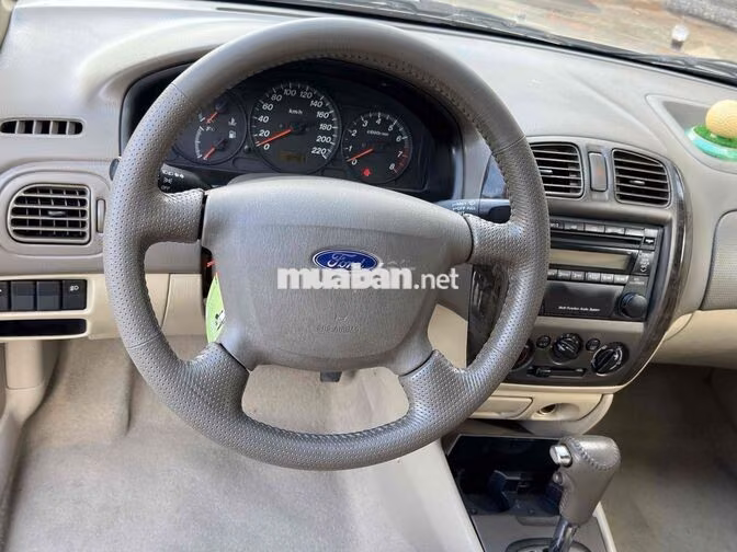 18.000 Km👉Ford Laser GHia 1.8L AT 2004 Vàng cát