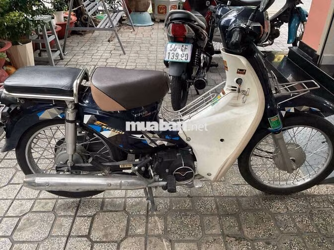 Detech Espero Classic 50cc Xanh trắng