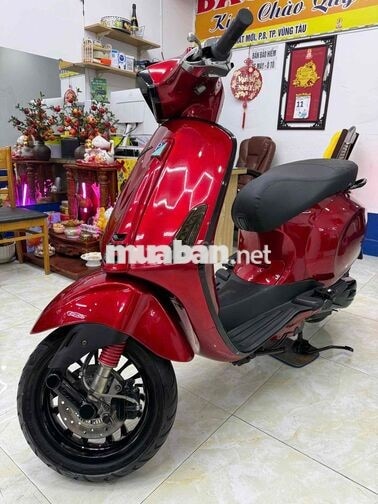 Piaggio Vespa Sprint iget abs 2020 Đỏ candy