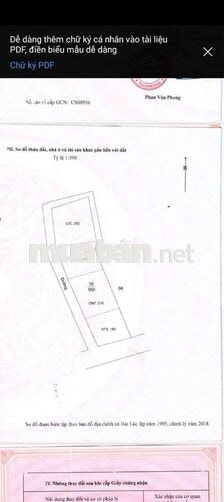 cần ra căn nhà hai mặt tiền, khu dân cư đông đúc hiện trạng đường nhựa