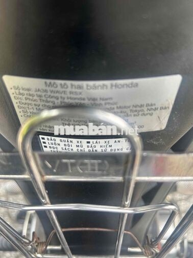 Honda Wave RSX FI  bs đẳng cấp 8686. ( bao ký giấy