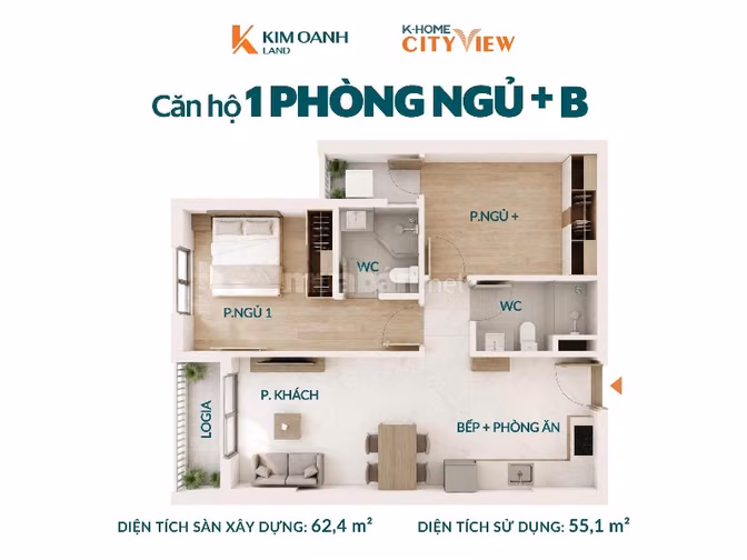 Nhà ở xã hội K Home giá rẻ Đồng Nai