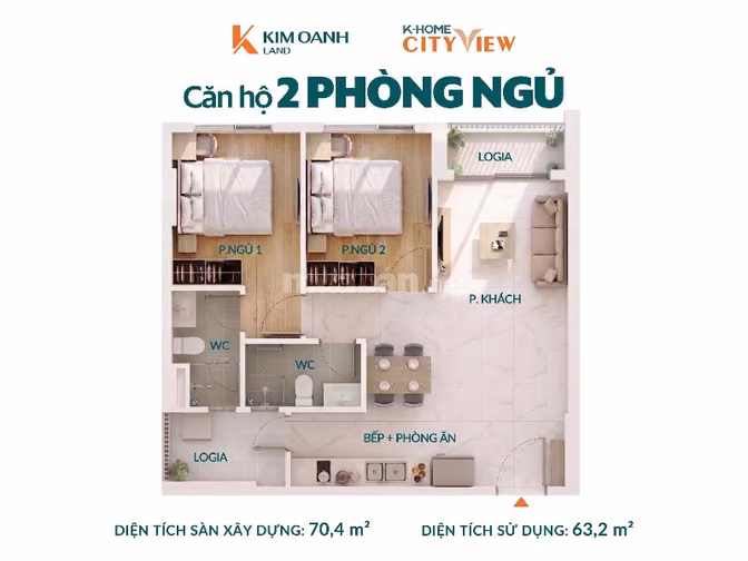 Nhà ở xã hội K Home giá rẻ Đồng Nai