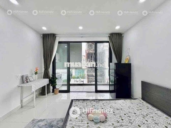 STUDIO LUXURY FULL NỘI THẤT - BANCOL MÁY GIẶT RIÊNG