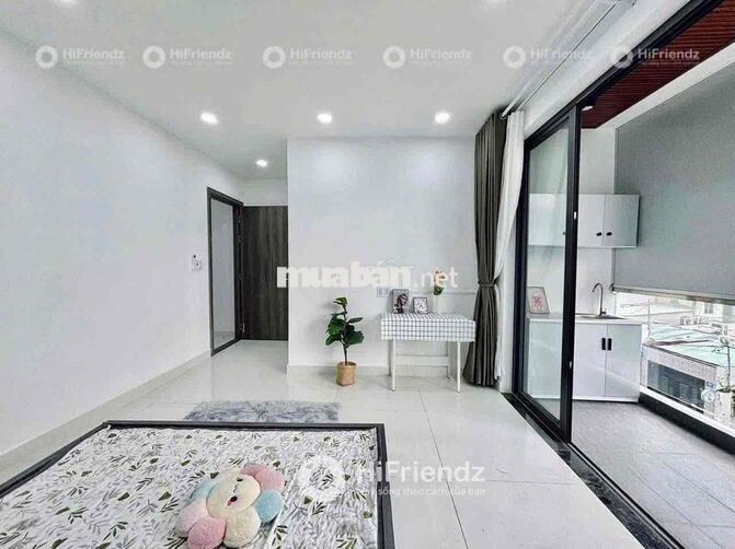 STUDIO LUXURY FULL NỘI THẤT - BANCOL MÁY GIẶT RIÊNG