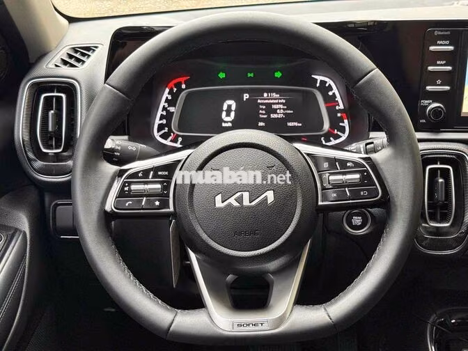 Kia Sonet Luxury 2024 Trắng/Đen 16.000km