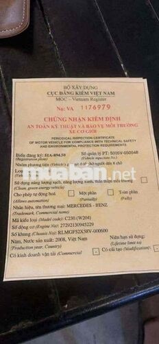 Mercedes-Benz C230 2008 Trắng