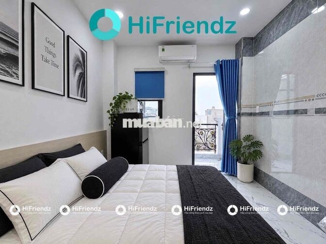 CHO THUÊ CĂN HỘ STUDIO BAN CÔNG TÁCH BẾP MỚI 100%