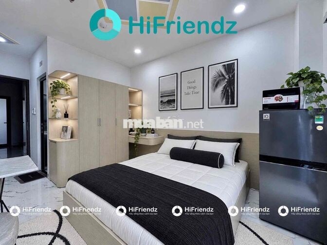 CHO THUÊ CĂN HỘ STUDIO BAN CÔNG TÁCH BẾP MỚI 100%