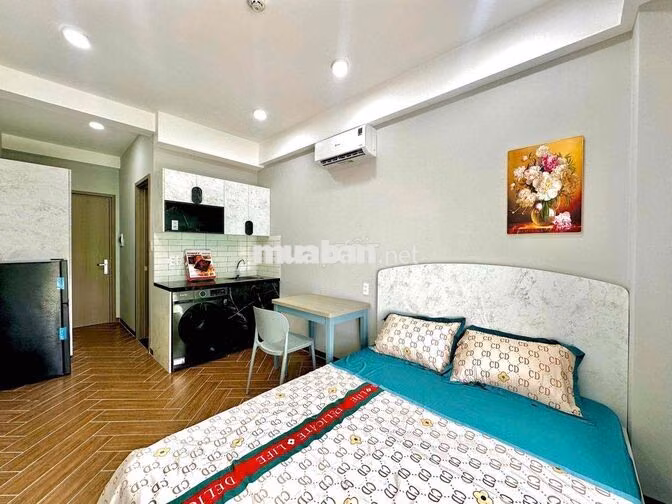 CHO THUÊ CĂN HỘ BAN CÔNG MỚI KENG - FULL NỘI THẤT MÁY GIẶT RIÊNG