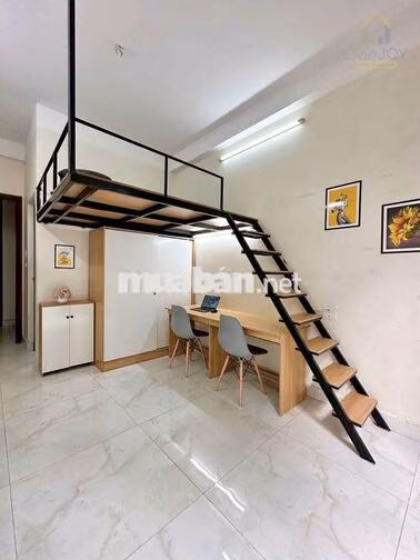 Cho thuê CCMN 25m2 Full đồ. gác xép ban công thoáng tại Yên Lãng