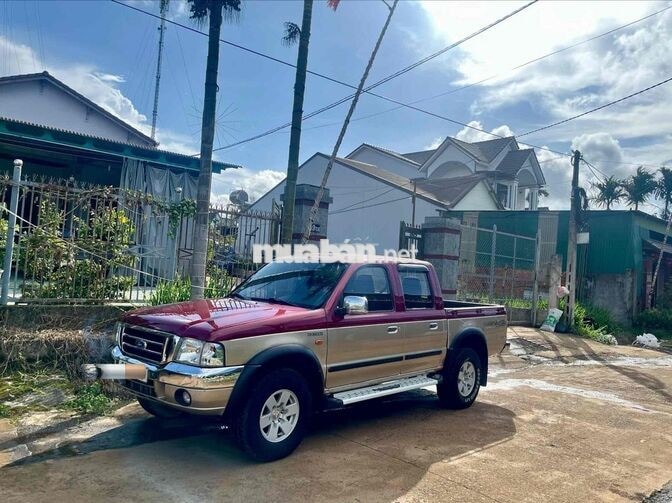 Ford Ranger XLT 2004 Đỏ Vàng Cát