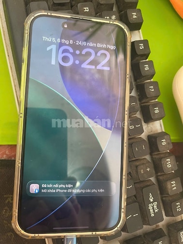 Bán IP 15promax đen 256gb nguyên zin