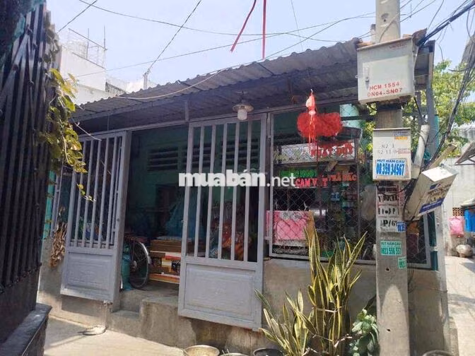 Bán nhà hẻm 2129 huỳnh tấn phát