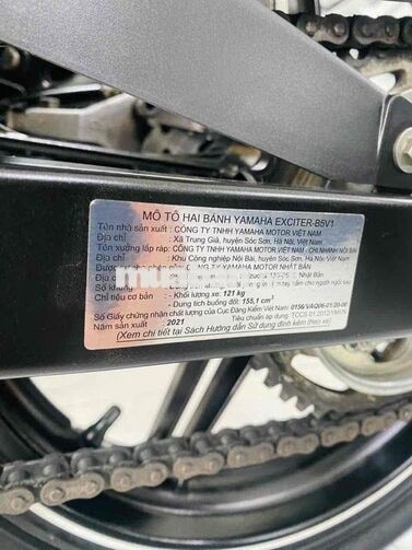 Yamaha Exciter 155 VVA 2021 Đỏ 13k km