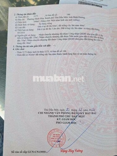 Đất Khu Đô Thị Thủ Dầu Một Bình Dương (cũ)