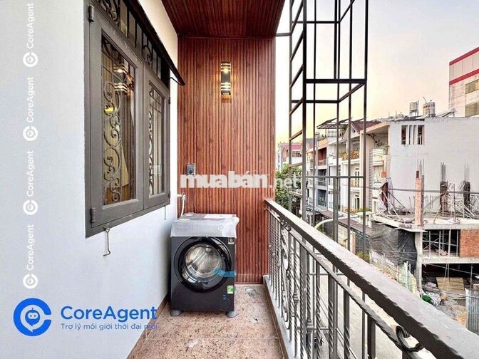 CHDV ban công máy giặt riêng full NT tone gỗ ấm cúng ngay 4xã, Đầm Sen