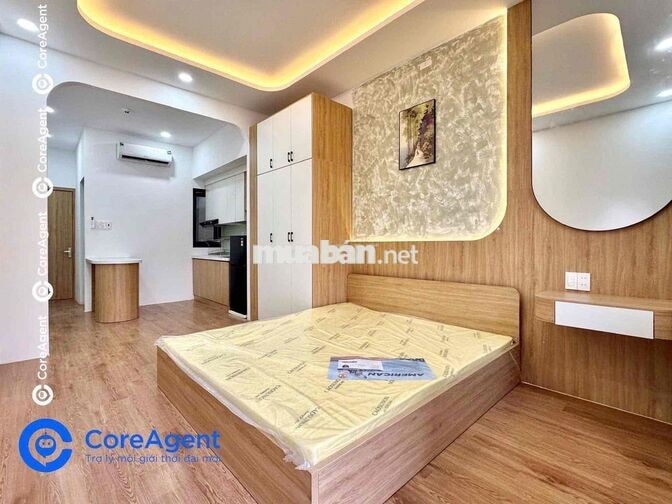 CHDV ban công máy giặt riêng full NT tone gỗ ấm cúng ngay 4xã, Đầm Sen