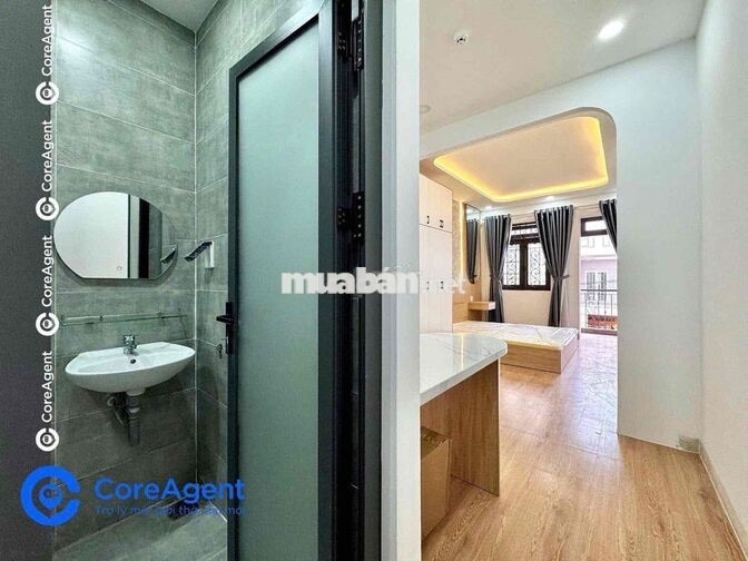 CHDV ban công máy giặt riêng full NT tone gỗ ấm cúng ngay 4xã, Đầm Sen