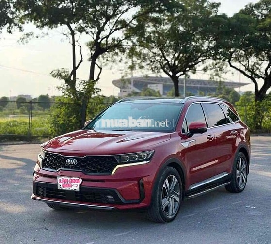 Kia Sorento Signature 2021 Đỏ 6 chỗ 64.000km