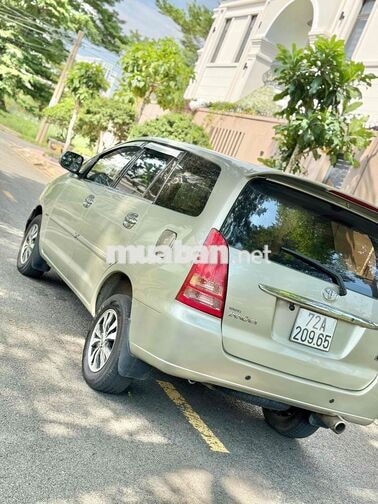 Toyota Innova 2008 Bản G Màu Ghi Bạc