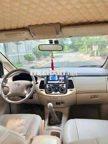 Toyota Innova 2008 Bản G Màu Ghi Bạc
