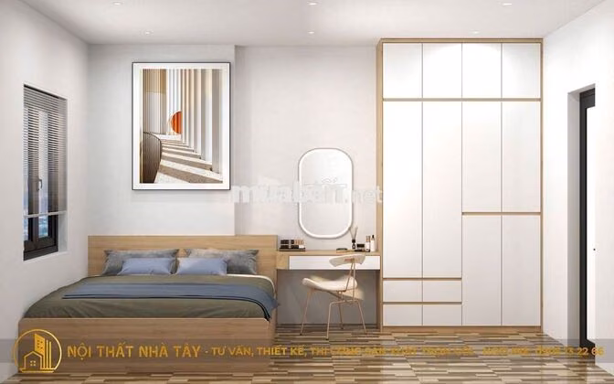 Cho thuê căn hộ 3 phòng ngủ, full nội thất, Ecogarden Huế
