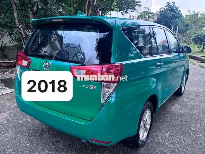 Toyota Innova E 2018 Xanh
