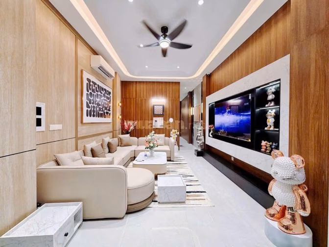Căn nhà đáng xem nhất KDC An Phú Hưng – mặt tiền, thang máy, smarthome