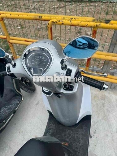 Yamaha Grande 2019 Bạc Xăng điện