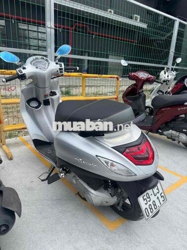 Yamaha Grande 2019 Bạc Xăng điện